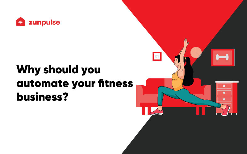 woman doing yoga in fitness centre
