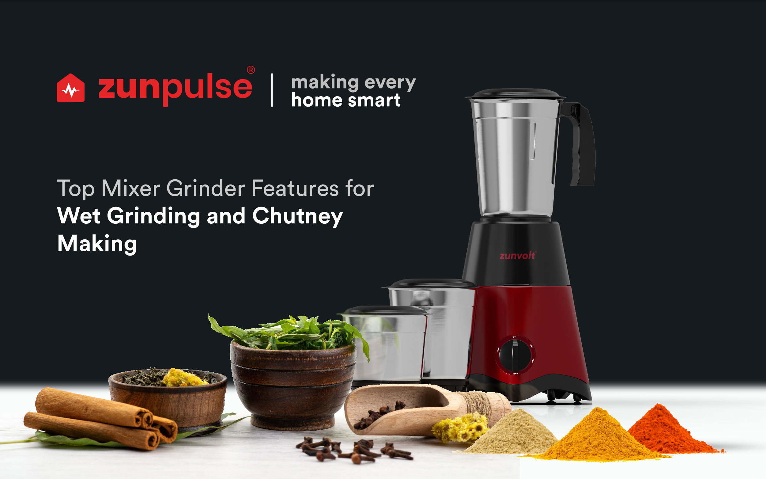 Top Mixer Grinder Features for Wet Grinding - zunpulse