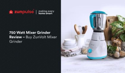 White and blue coloured 750 Watt mixer grinder review