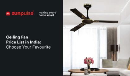 smokey brown ceiling fan installed in a living room